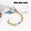 For Mobile Phone Short Lanyard Universal Silk Scarf Hand Wrist Strap Rope For Bag Chain Pendant Cell Phone Case Accessories