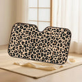 Animal Fur (Leopard Print) Car SunShade Windshield Car Windscreen Cover Sun Shade Auto Visor Car Accessories