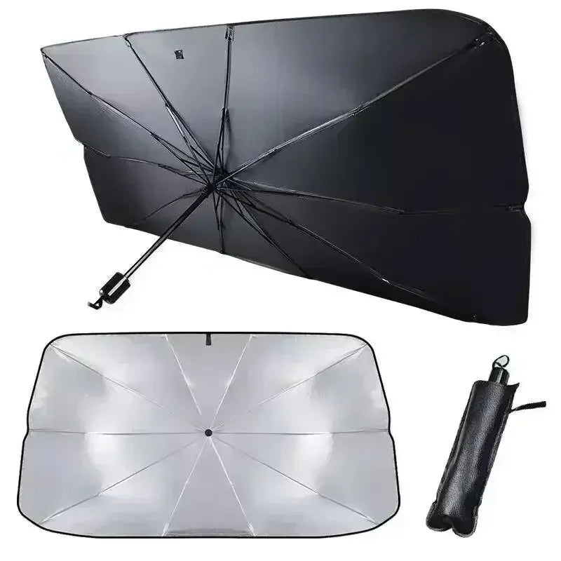 Car Front Windshield Sunshade Heat Insulation Sun Visor Summer For Auto Accessories
