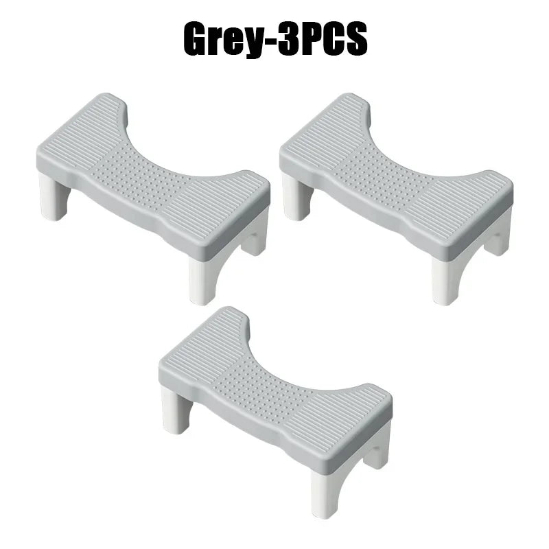 New Bathroom Squatty Potty Toilet Stool for Children Pregnant Woman Seat Elderly Toilet Foot Stand Stool Bathroom Accessories
