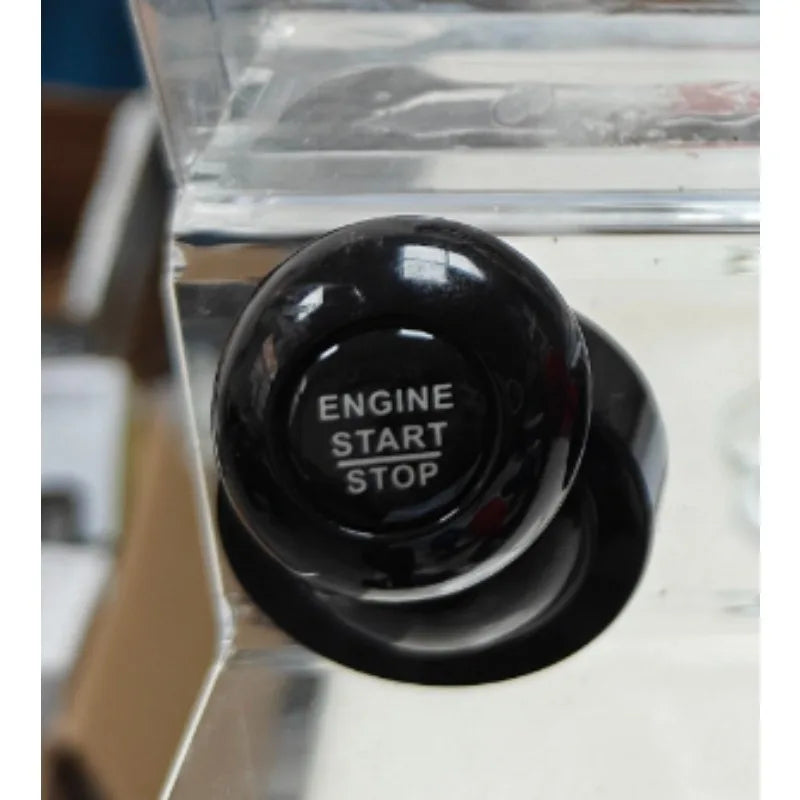 Car One-Touch Start Button with Push-to-Start Rocker Lever Retro Joystick Decoration Automotive Interior Accessories Car Gift