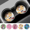 Crayon Shin-chan Nohara Shinnosuke Waniyama San Creative Car Interior Decoration Non-Slip Mat Cute Cartoon Car Storage Coaster