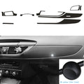 Car Styling Accessories Automobile Central Control Instrument Decorative Stickers for Audi A6 C7 2012-2018