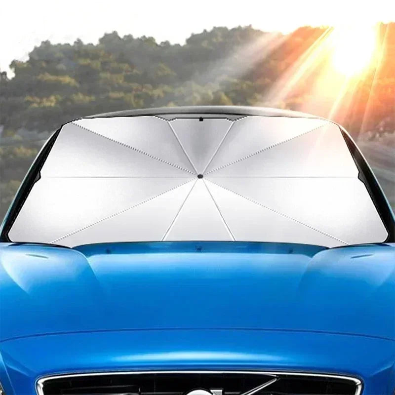 Car Front Windshield Sunshade Heat Insulation Sun Visor Summer For Auto Accessories