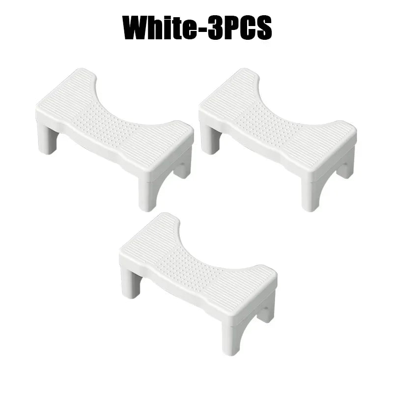 New Bathroom Squatty Potty Toilet Stool for Children Pregnant Woman Seat Elderly Toilet Foot Stand Stool Bathroom Accessories