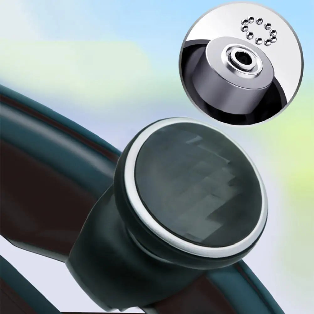 Car Steering Wheel Knob Spinner ABS And Premium Fit For Cars Trucks And More Black Handle Holder Automotive Accessories