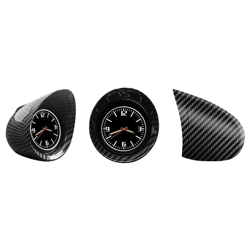 Car Interior Dashboard Ornament Clock SUV Car Console Car Watch Electronic Backlight Decor Accessories High-Precision Mini Clock