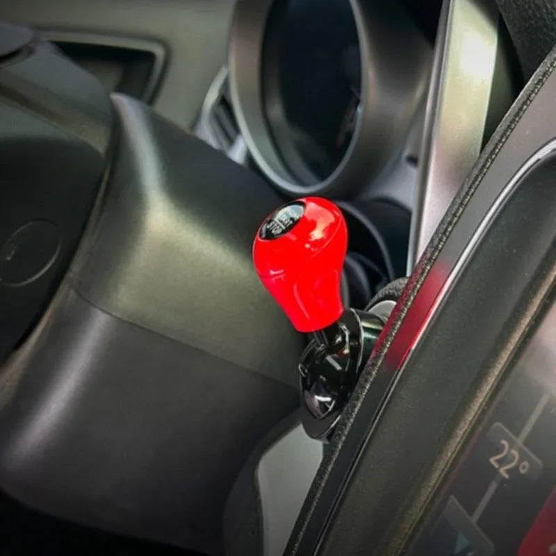 Car One-Touch Start Button with Push-to-Start Rocker Lever Retro Joystick Decoration Automotive Interior Accessories Car Gift