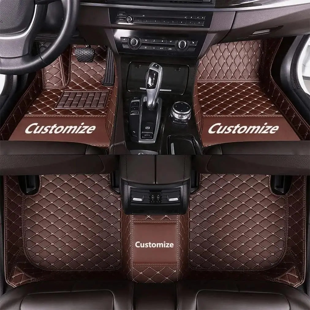 Custom Car Floor Mats For BMW 3 Series F30 G20 2013-2023 316-340 3GT Auto Foot Pads Automobile Carpet Cover Accessorie
