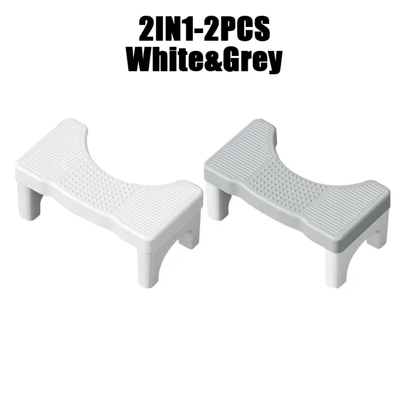New Bathroom Squatty Potty Toilet Stool for Children Pregnant Woman Seat Elderly Toilet Foot Stand Stool Bathroom Accessories