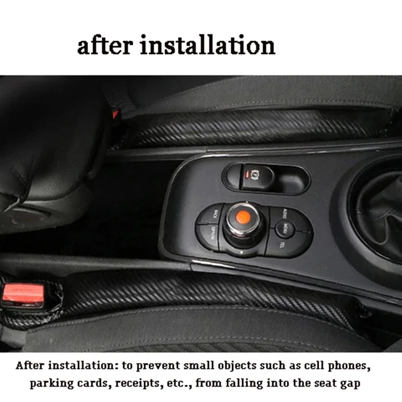 Premium Peugeot Car Seat Gap Filler Leakproof Pads Waterproof Interior Styling Accessory with Peugeot RCZ 106 107 108 206 207