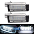 2Pcs LED License Number Plate Light Canbus Error-Free White Car Lamp For Renault Laguna II MK2 MK3 Automobiles Parts Accessories